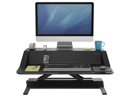 Fellowes Station de travail assis-debout Lotus, noir