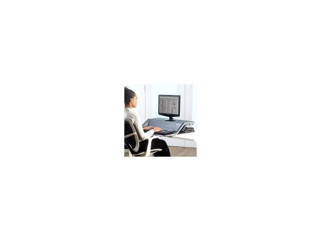 Fellowes Station de travail assis-debout Lotus, noir