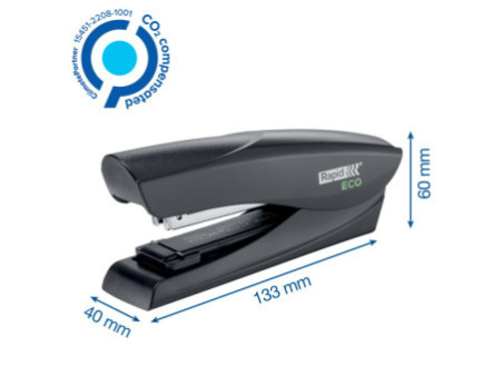 Rapid Agrafeuse de table ECO, noir