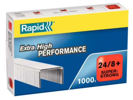 Rapid Agrafes Super Strong 24/8+, galvanisé