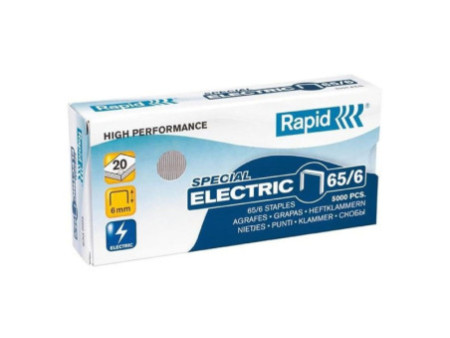 Rapid Agrafes Strong 65/6, galvanisé