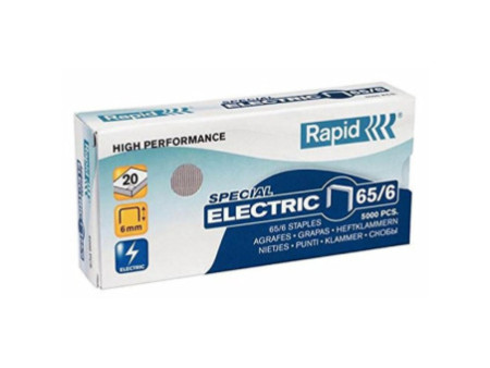 Rapid Agrafes Strong 65/6, galvanisé