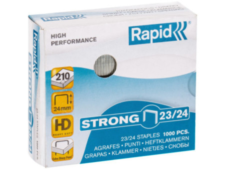Rapid Agrafes Strong 23/24, galvanisé