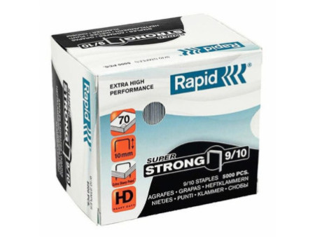 Rapid Agrafes Super Strong 9/10, galvanisé