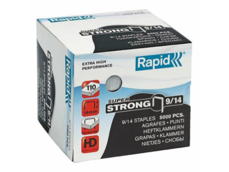 Rapid Agrafes Super Strong 9/14, galvanisé