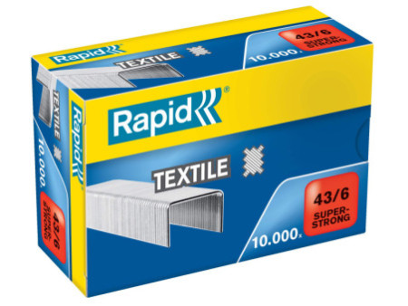 Rapid Agrafes Super Strong 43/6, galvanisé