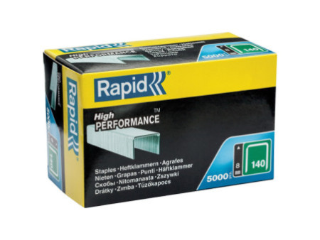 Rapid Agrafes 140/8, contenu: 5.000 pièces, zingué