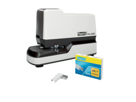 Rapid Agrafeuse électrique Classic 90EC, blanc