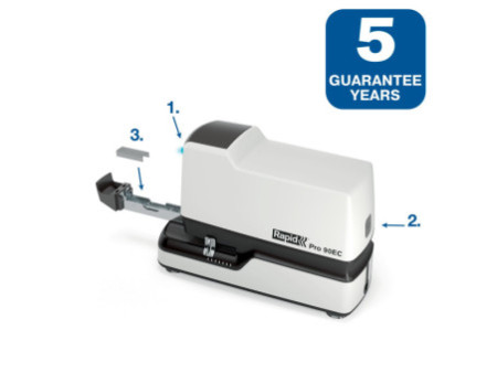 Rapid Agrafeuse électrique Classic 90EC, blanc
