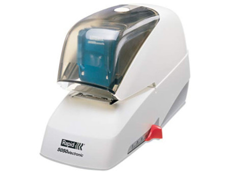 Rapid Agrafeuse électrique Supreme 5050e, blanc/noir