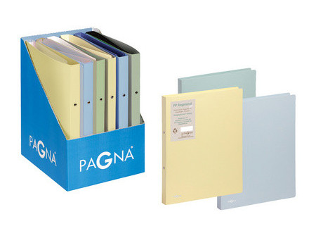 PAGNA Classeur à anneaux 'Pastell eco', assorti, présentoir