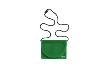 PAGNA Pochette tour de cou, nylon, vert
