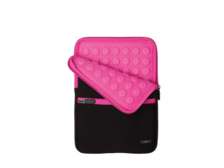 PAGNA Housse 'Go' pour PC-tablette, noir / rose foncé