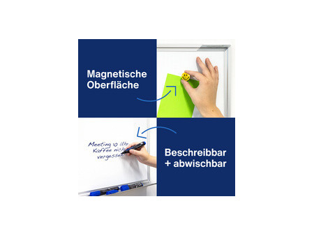 magnetoplan tableau blanc SP, (L)1.500 x (H)1.000 mm