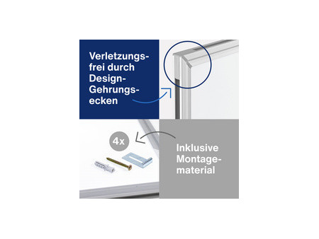 magnetoplan tableau blanc SP, (L)1.500 x (H)1.000 mm