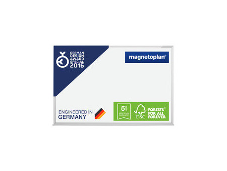 magnetoplan tableau blanc SP, (L)1.800 x (H)1.200 mm