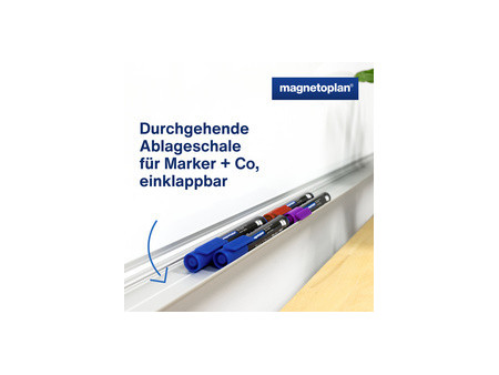 magnetoplan tableau blanc SP, (L)2.200 x (H)1.200 mm