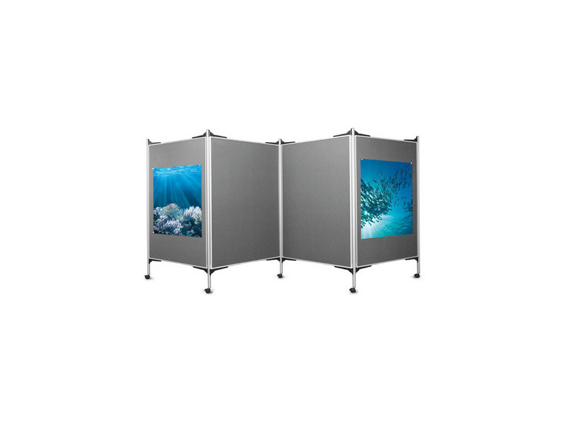 magnetoplan Panneau d'exposition mobile set 1