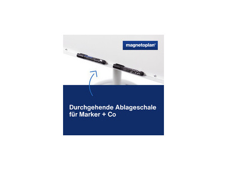 magnetoplan chevalet de conférence mobile 'de luxe',