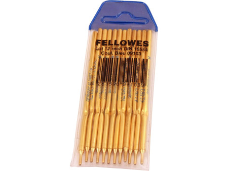 Fellowes Recharge pour stylo à bille, bleu