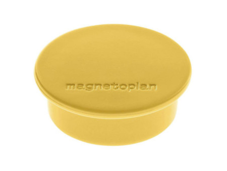 magnetoplan Discofix aimant rond 'color', jaune