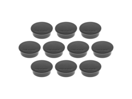 magnetoplan Discofix aimant rond 'color', noir