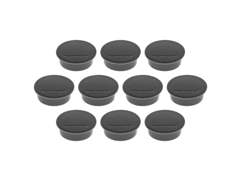 magnetoplan Discofix aimant rond 'color', noir