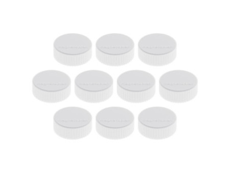 magnetoplan Discofix aimant rond 'magnum', blanc