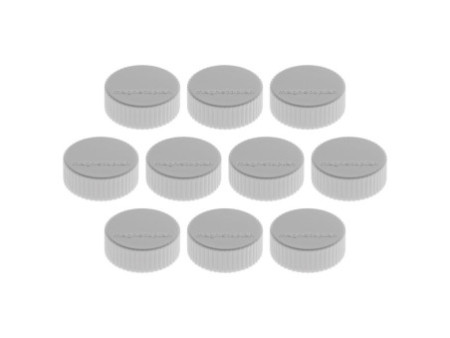 magnetoplan Discofix aimant rond 'magnum', gris