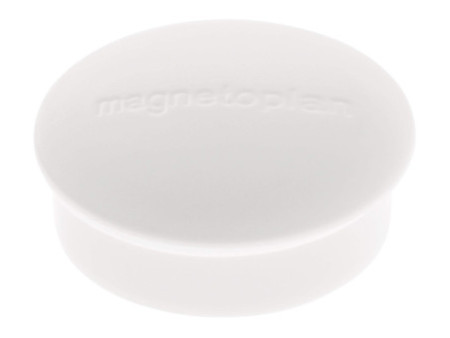 magnetoplan Discofix aimant rond 'mini', blanc