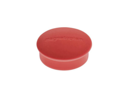 magnetoplan Discofix aimant rond 'mini', rouge