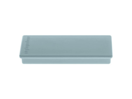magnetoplan Aimant rectangulaire, gris
