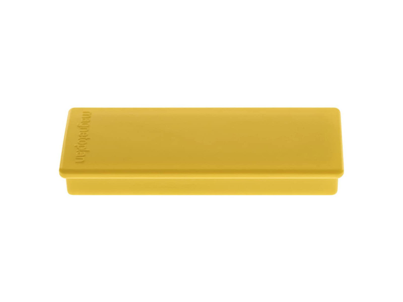 magnetoplan Aimant rectangulaire, jaune