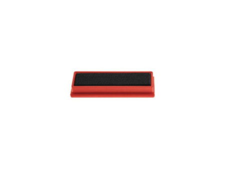 magnetoplan Aimant rectangulaire, rouge