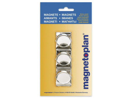 magnetoplan clip magnétique, 35 mm, argent