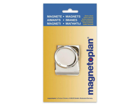 magnetoplan clip magnétique, 50 mm, argent