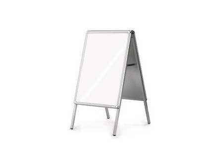 magnetoplan Chevalet publicitaire SP, A1, argent/argent
