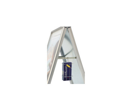 magnetoplan Chevalet publicitaire SP, A1, argent/argent