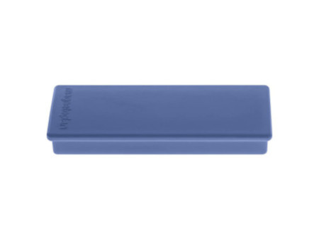 magnetoplan Aimant rectangulaire, bleu foncé