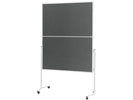 magnetoplan tableau de présentation, (L)1200 x (H)1500, bleu