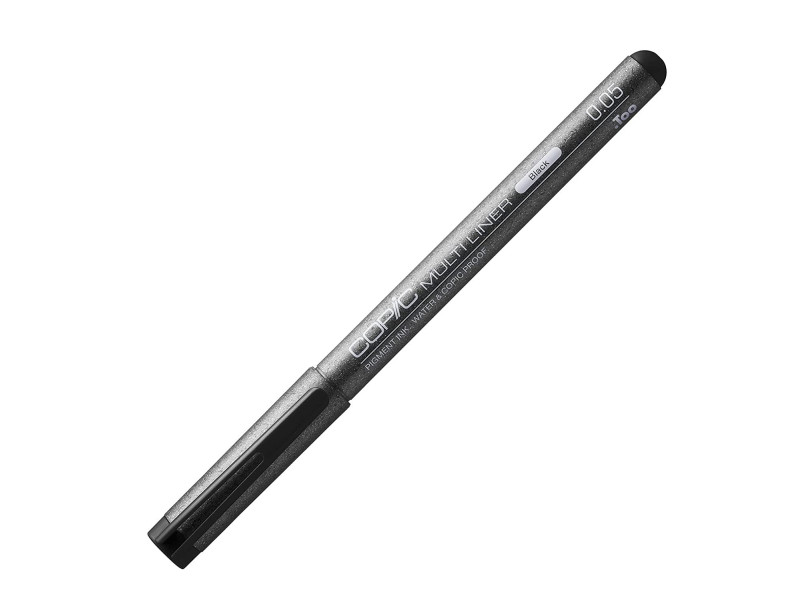 COPIC Feutre MULTILINER, 0,05 mm, noir