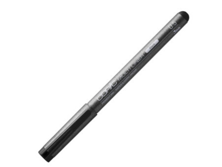 COPIC Feutre MULTILINER, 0,5 mm, noir