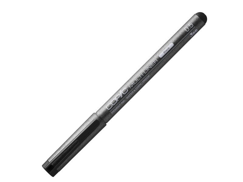 COPIC Feutre MULTILINER, 0,5 mm, noir