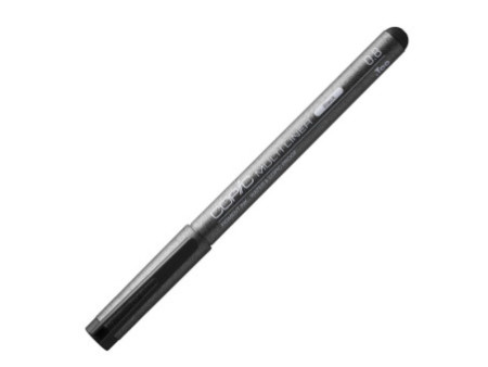 COPIC Feutre MULTILINER, 0,8 mm, noir