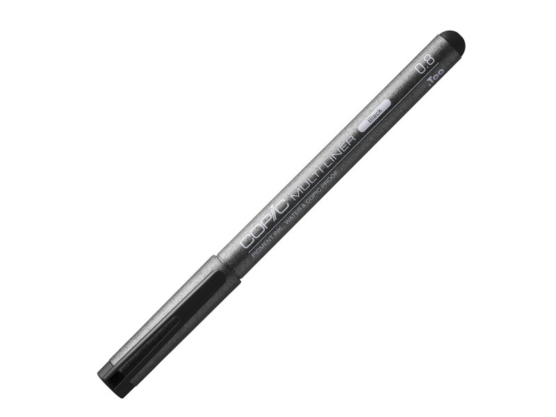 COPIC Feutre MULTILINER, 0,8 mm, noir