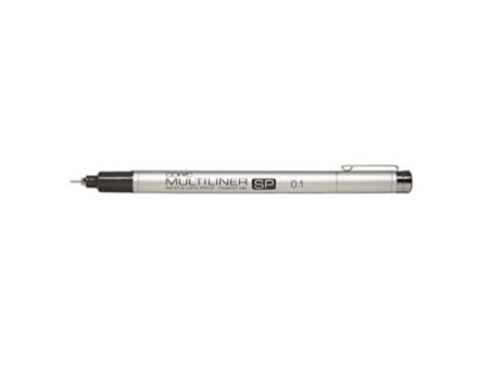 COPIC MULTILINER SP 0,1 mm, noir