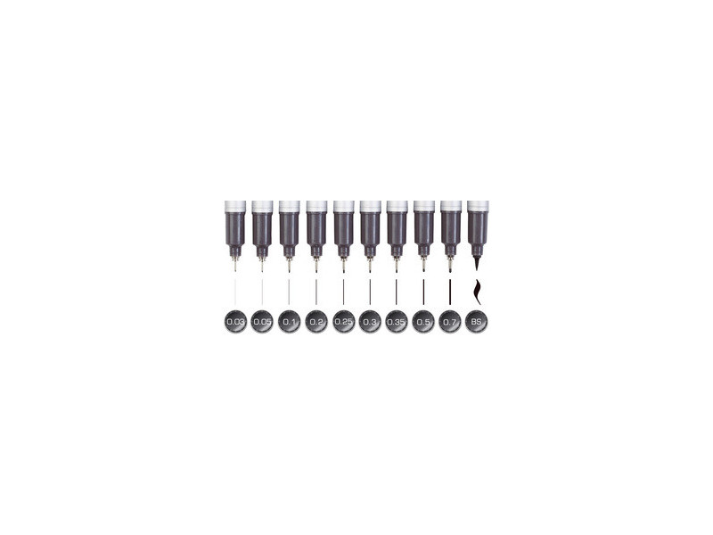 COPIC MULTILINER SP 0,3 mm, noir