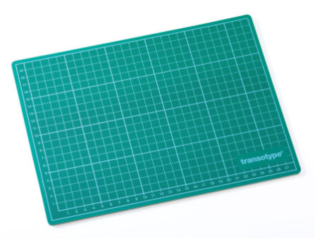 transotype Tapis de découpe, (L)300 x (P)220 x (H)3 mm