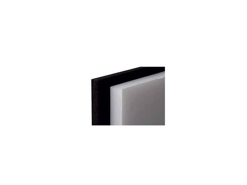 transotype Carton plume Foam Boards, 500 x 700 mm,blanc,10mm