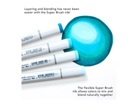 COPIC Marqueur sketch, set de 36 'Base'